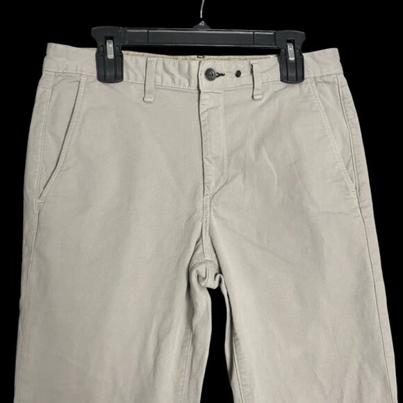 Rag & Bone New York Fit 2 Classic Drizzle Gray Khaki Chino Pants Mens Size 33 - Picture 3 of 6